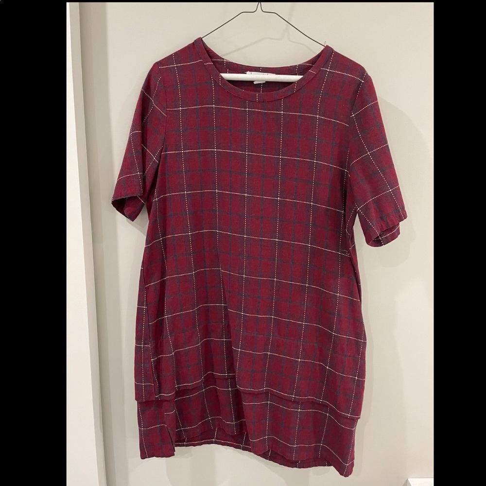 LoveRiche Flannel Dress